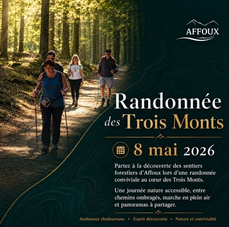 Visuel original du post Instagram promouvant un événement annuel de la commune